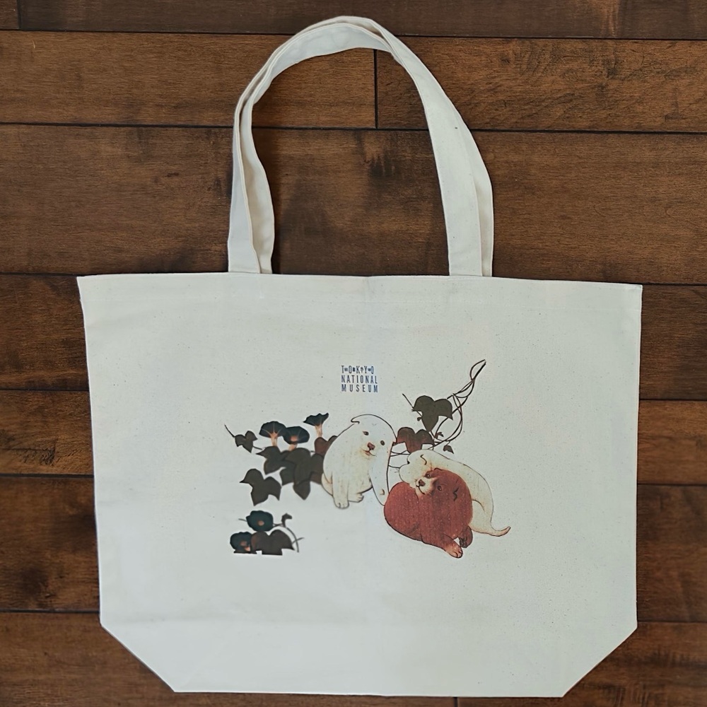 Canvas tote bag from Tokyo National Museum